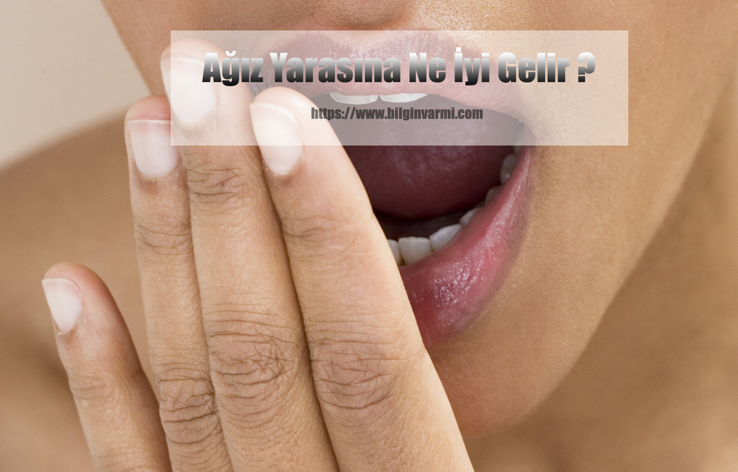 Ağız Yarası Nedir ? Ağız Yarasına Ne İyi Gelir ?