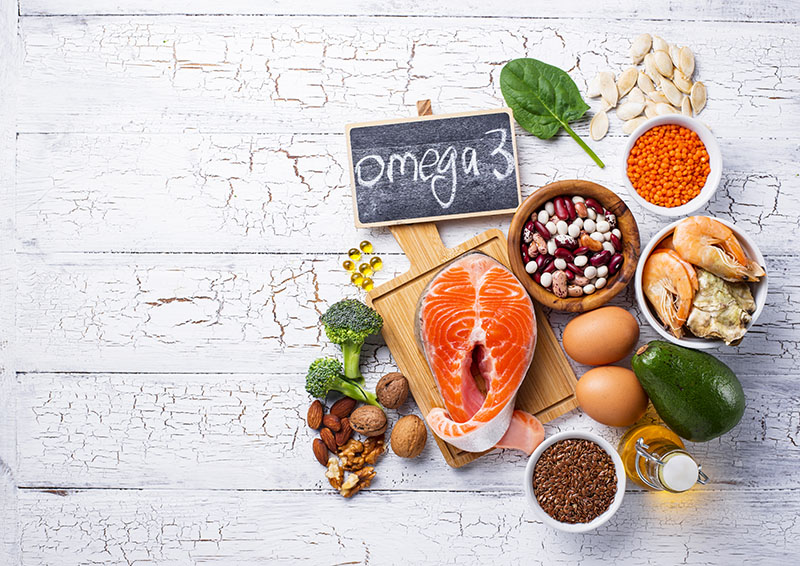 Omega-3 ve Antioksidan Zengini Beslenme