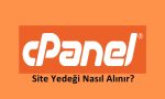 cPanel Üzerinden Site Yedeği Nasıl Alınır?