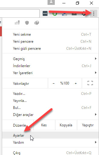 Chrome web tarayıcısının bu soruyu sormaması için yapmanız gereken ayar