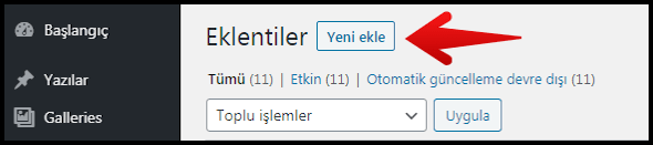 Admin yolu nasıl değiştirilir?