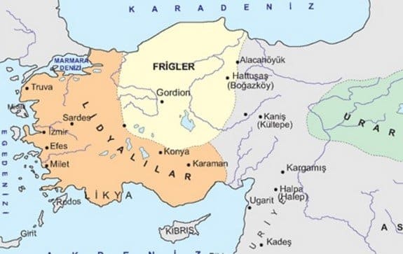 Anadolu Uygarlıkları: Frigler